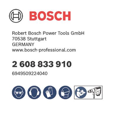 Bosch Professional SDS plus-5X löökpuuride komplekt, 5/6/6/8/10 mm, 5 tk – Bosch Professional