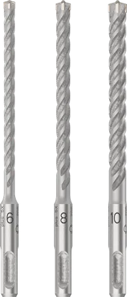 Bosch Professional SDS plus-5X löökpuuride komplekt, 6/8/10 mm, 3 tk – Bosch Professional