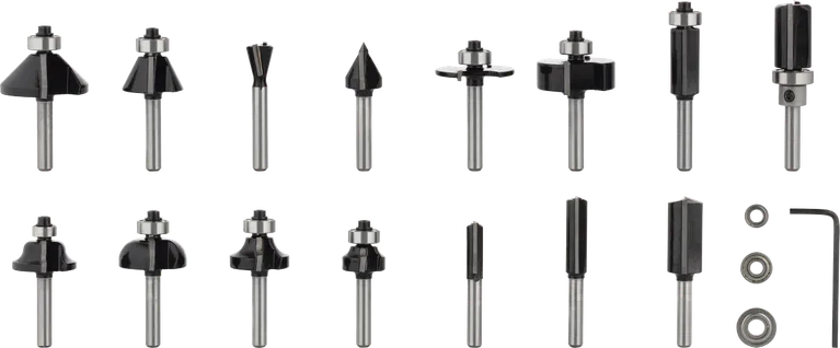 Bosch Professional segafreesitera komplekt, varre läbimõõt 6 mm, 15 tk – Bosch Professional