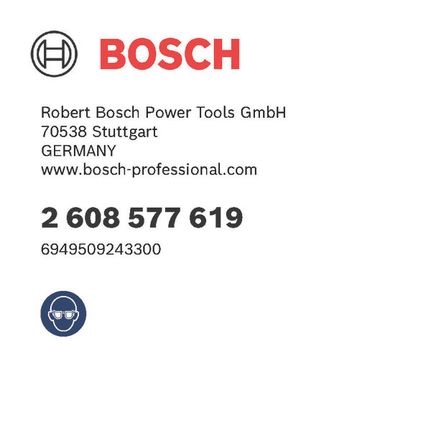 Bosch Professional Stainless Steel HSS-Co keerdpuur, 12,5x101x152 mm – Bosch Professional