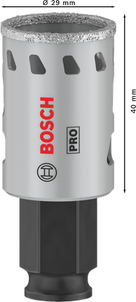 Bosch Professional Tile PC Plus augusaag, 29 mm, HS – Bosch Professional