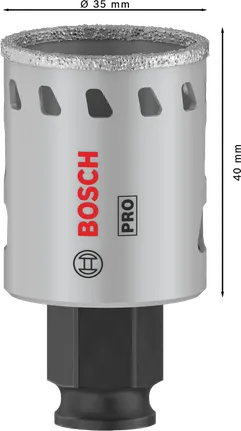 Bosch Professional Tile PC Plus augusaag, 35 mm, HS – Bosch Professional
