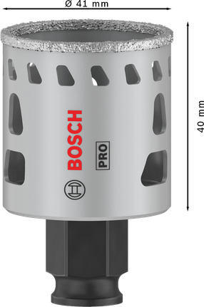 Bosch Professional Tile PC Plus augusaag, 41 mm, HS – Bosch Professional