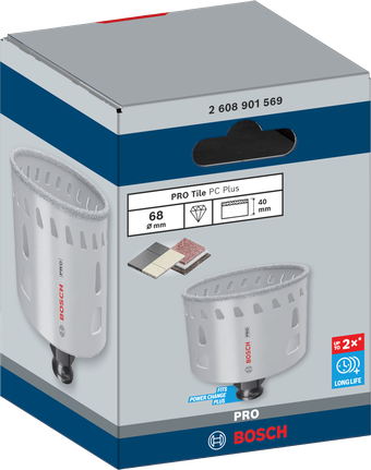 Bosch Professional Tile PC Plus augusaag, 68 mm, HS – Bosch Professional