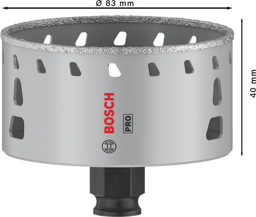 Bosch Professional Tile PC Plus augusaag, 83 mm, HS – Bosch Professional