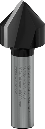 Bosch Professional V-soone freesitera, 90° x Ø 16, varre läbimõõt 8 mm – Bosch Professional