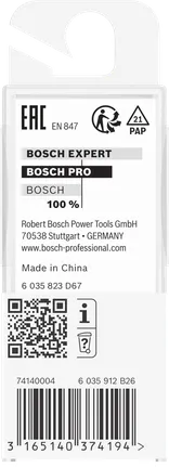Bosch Professional V-soone freesitera, 90° x Ø 9,5, varre läbimõõt 6 mm – Bosch Professional