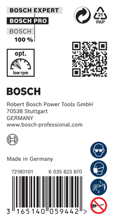 Läbiviigupuur puidule HSS, 14 × 100 × 400 mm Bosch Professional – Bosch Professional