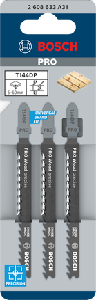 Tikksaeleht Wood precise T144DP, 100 mm, 3 tk Bosch Professional – Bosch Professional