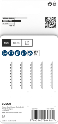 Tikksaeleht Wood precise T144DP, 100 mm, 5 tk Bosch Professional – Bosch Professional