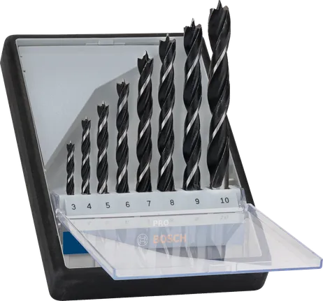 Bosch Professional Wood puiduspiraalpuuride komplekt, 8 tk – Bosch Professional