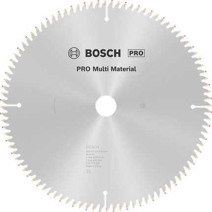 Puidusae ketas PRO Multi Material, 305 × 3,2 × 30 mm, T96 Bosch Professional – Bosch Professional