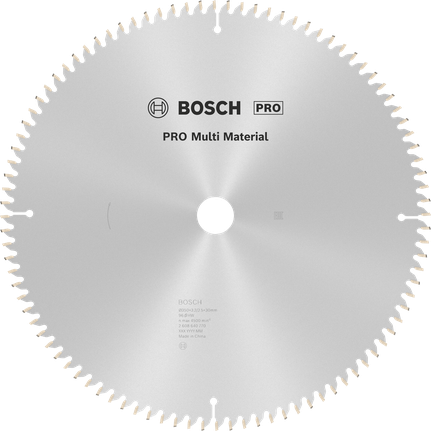 Puidusae ketas PRO Multi Material, 350 × 3,2 × 30 mm Bosch Professional – Bosch Professional