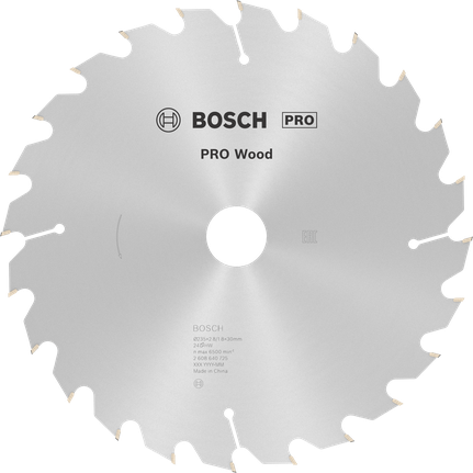 Puidusae ketas PRO Wood Circular, 235 × 2,8 × 30 mm, T24 Bosch Professional – Bosch Professional