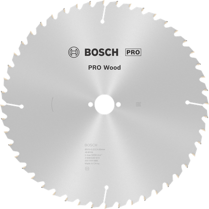 Puidusae ketas PRO Wood Circular, 315 × 3,2 × 30 mm, T48 Bosch Professional – Bosch Professional