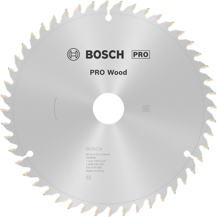 Puidusae ketas PRO Wood cordless, 210 × 2 × 30 mm Bosch Professional – Bosch Professional