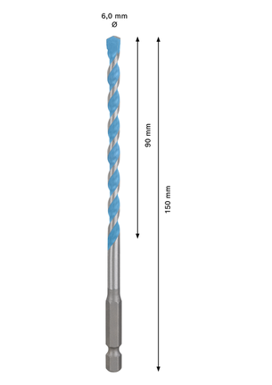 Puur EXPERT HEX-9 Multi Construction 6 × 90 × 150 mm Bosch EXPERT – Bosch EXPERT