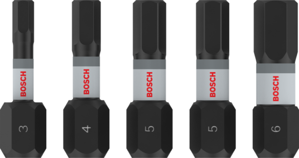 Puurid PRO H Impact, H3, H4, H5 (×2), H6, 25 mm, 5 tk Bosch Professional – Bosch Professional