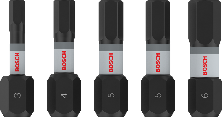 Puurid PRO H Impact, H3, H4, H5 (×2), H6, 25 mm, 5 tk Bosch Professional – Bosch Professional