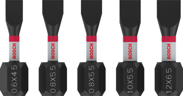 Puurid PRO SL Impact, SL4.5, SL5.5 (×2), SL5.5, SL6.5, 25 mm, 5 tk Bosch Professional – Bosch Professional