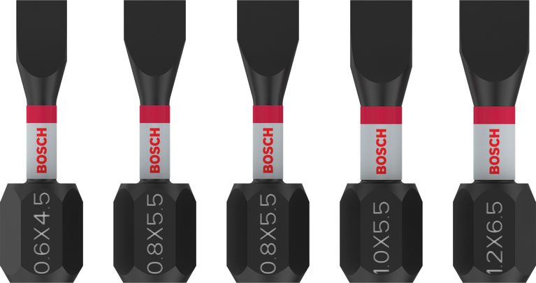 Puurid PRO SL Impact, SL4.5, SL5.5 (×2), SL5.5, SL6.5, 25 mm, 5 tk Bosch Professional – Bosch Professional