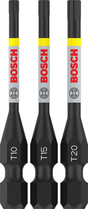 Puurid PRO T Impact, T10, T15, T20, 55 mm, 3 tk Bosch Professional – Bosch Professional