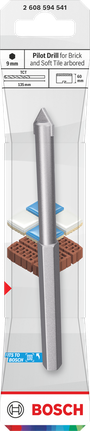 Puurijuhik tellise ja pehme plaadi augusae spindlile, 9,5 x 60 mm Bosch Professional – Bosch Professional