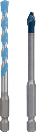 Puurikomplekt EXPERT HEX-9 Hard Ceramic ja HEX-9 Multi Construction, 6 mm, 2 tk Bosch EXPERT – Bosch EXPERT