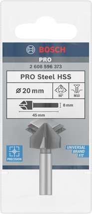 Süvisti PRO Steel HSS, 20 × 45 mm, M10 Bosch Professional – Bosch Professional