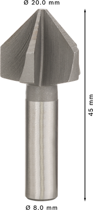 Süvisti PRO Steel HSS, 20 × 45 mm, M10 Bosch Professional – Bosch Professional
