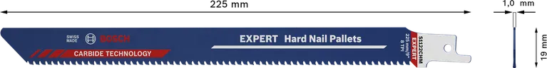 Saabelsaeleht EXPERT Hard Nail Pallets S1122CHM, 10 tk Bosch EXPERT – Bosch EXPERT