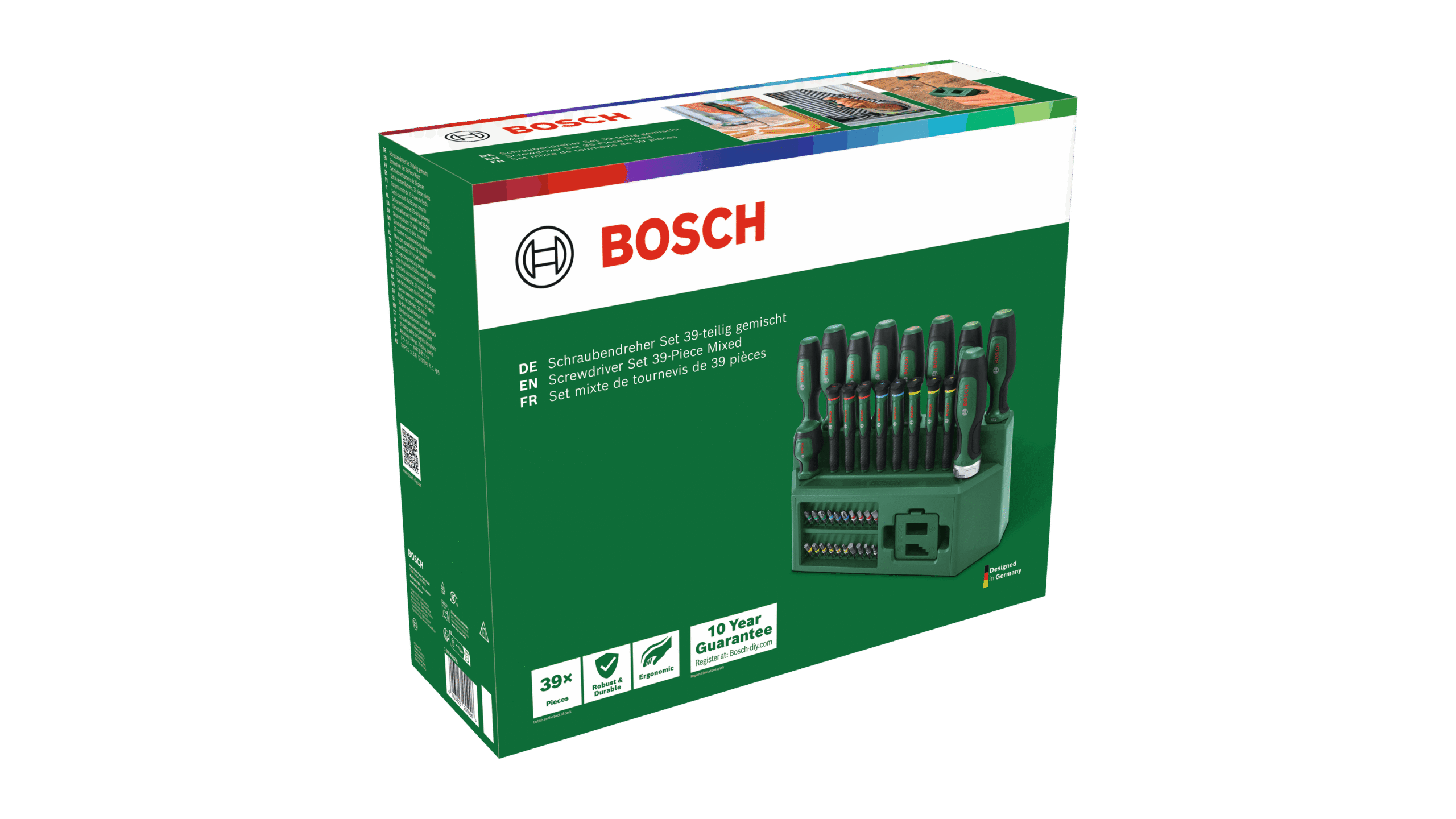 Bosch 39-osaline erinevate kruvikeerajate komplekt – Bosch