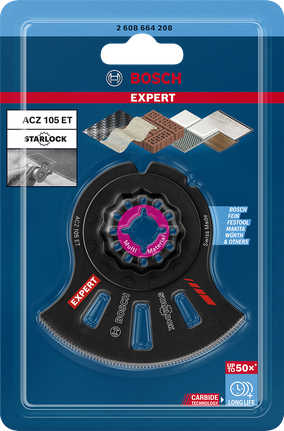 Segmentsae tera EXPERT ACZ 105 ET Multi Material, Bosch EXPERT – Bosch EXPERT