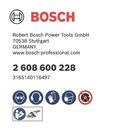 Seotud lihvketas PRO Metal, 230 × 6 × 22,23 mm, oSa Bosch Professional – Bosch Professional