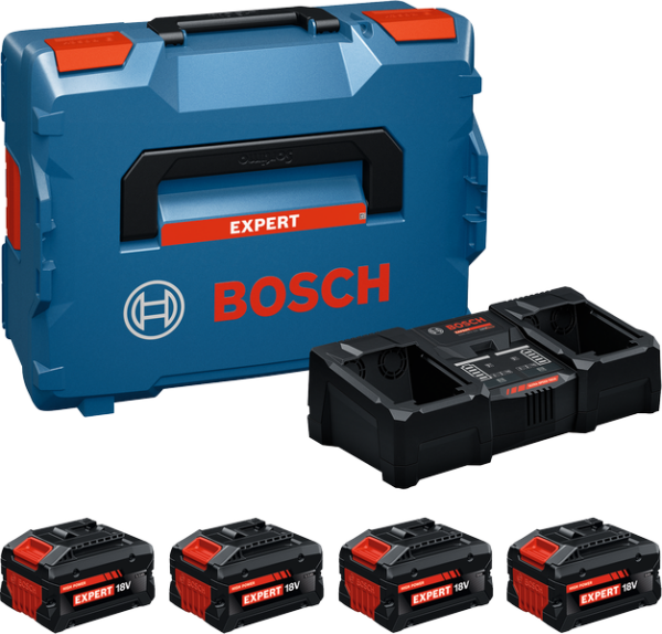 Bosch Professional 2× EXBA18V-55 + 2× EXBA18V-80 + EXAL18V2-320 – Bosch Professional