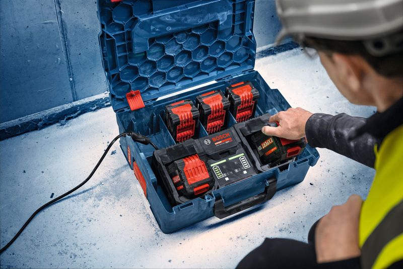 Bosch Professional 2× EXBA18V-55 + 2× EXBA18V-80 + EXAL18V2-320 – Bosch Professional