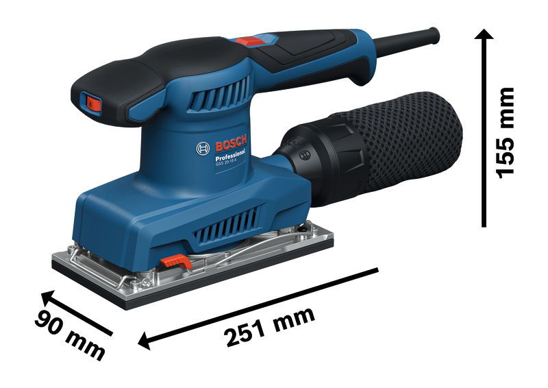 Taldlihvija Bosch Professional GSS 20-18 A – Bosch Professional