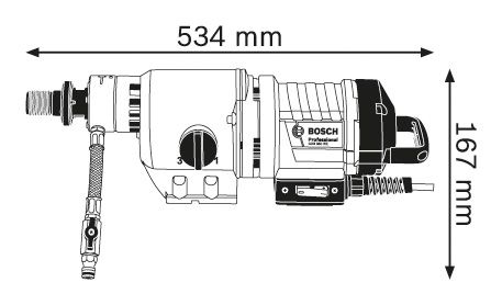 Teemantpuurmasin Bosch Professional GDB 350 WE – Bosch Professional