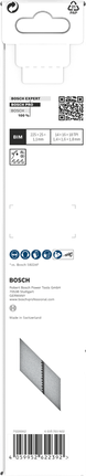 Saabelsaetera PRO Medium-Thick Metal precise S1137BEF 1,1 × 25 × 225 mm, 5 tk Bosch Professional – Bosch Professional