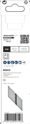 Saabelsaetera PRO Thick Metal Demolition S930CF 1,6 × 22 × 150 mm, 5 tk Bosch Professional – Bosch Professional