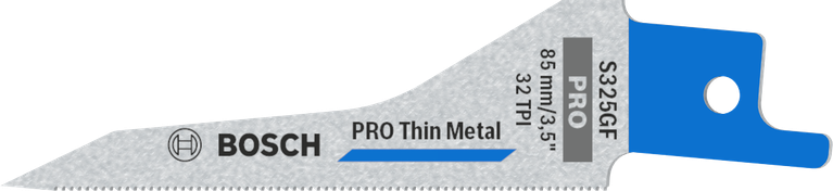 Saabelsaetera PRO Thin Metal S325GF, 1,25 × 7 × 85 mm, 5 tk Bosch Professional – Bosch Professional
