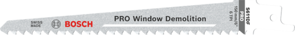 Saabelsaetera PRO Window Demolition S611DF, 1,25 × 19 × 150 mm, 5 tk Bosch Professional – Bosch Professional