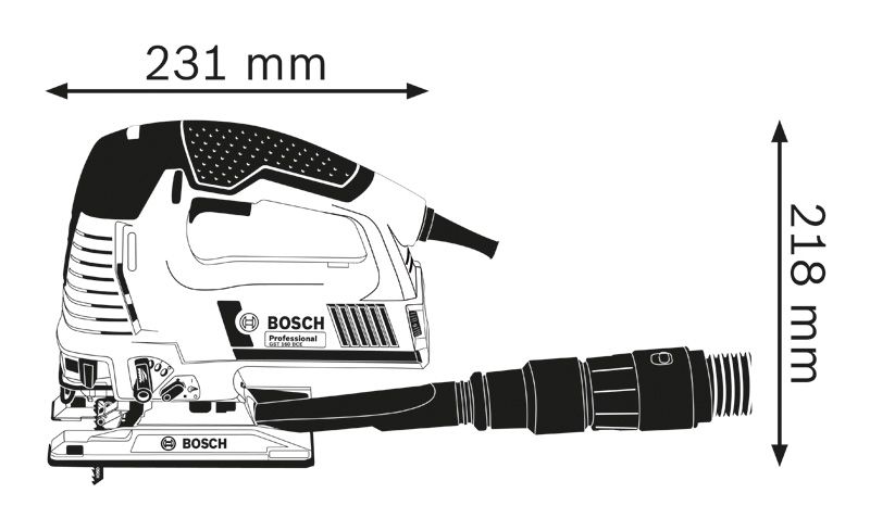 Tikksaag Bosch Professional GST 160 BCE – Bosch Professional