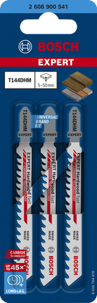 Tikksaeleht EXPERT ‘Hardwood Fast’ T 144 DHM, 3 tk Bosch EXPERT – Bosch EXPERT