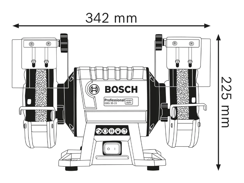Lauakäi Bosch Professional GBG 35-15 – Bosch Professional