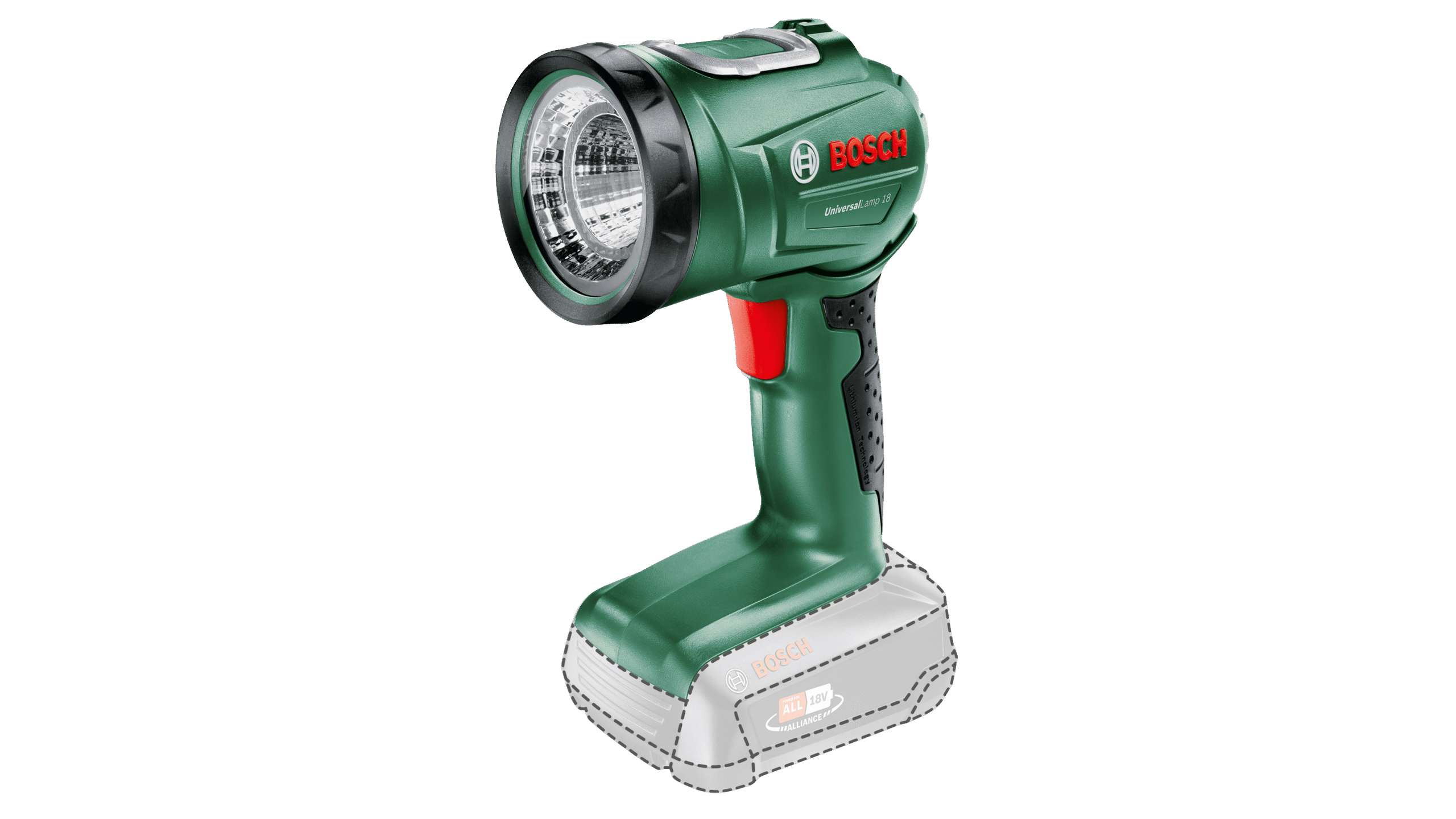 Akutaskulamp Bosch UniversalLamp 18 – Bosch