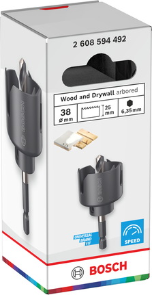 Augusaag puidule ja kipsplaadile, spindliga, 38 x 25 mm Bosch Professional – Bosch Professional