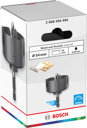 Augusaag puidule ja kipsplaadile, spindliga, 54 x 25 mm Bosch Professional – Bosch Professional