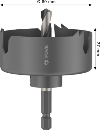 Augusaag puidule ja kipsplaadile, spindliga, 60 x 25 mm Bosch Professional – Bosch Professional