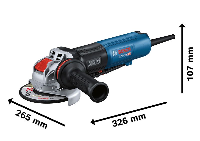 Nurklihvija Bosch Professional GWX 17-125 PSB – Bosch Professional